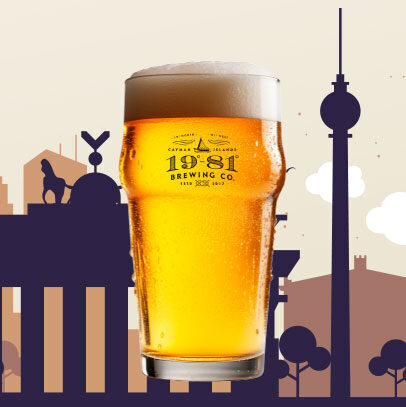 19-81 Brewery Taproom Exclusives Cayman Beers: guten-tag