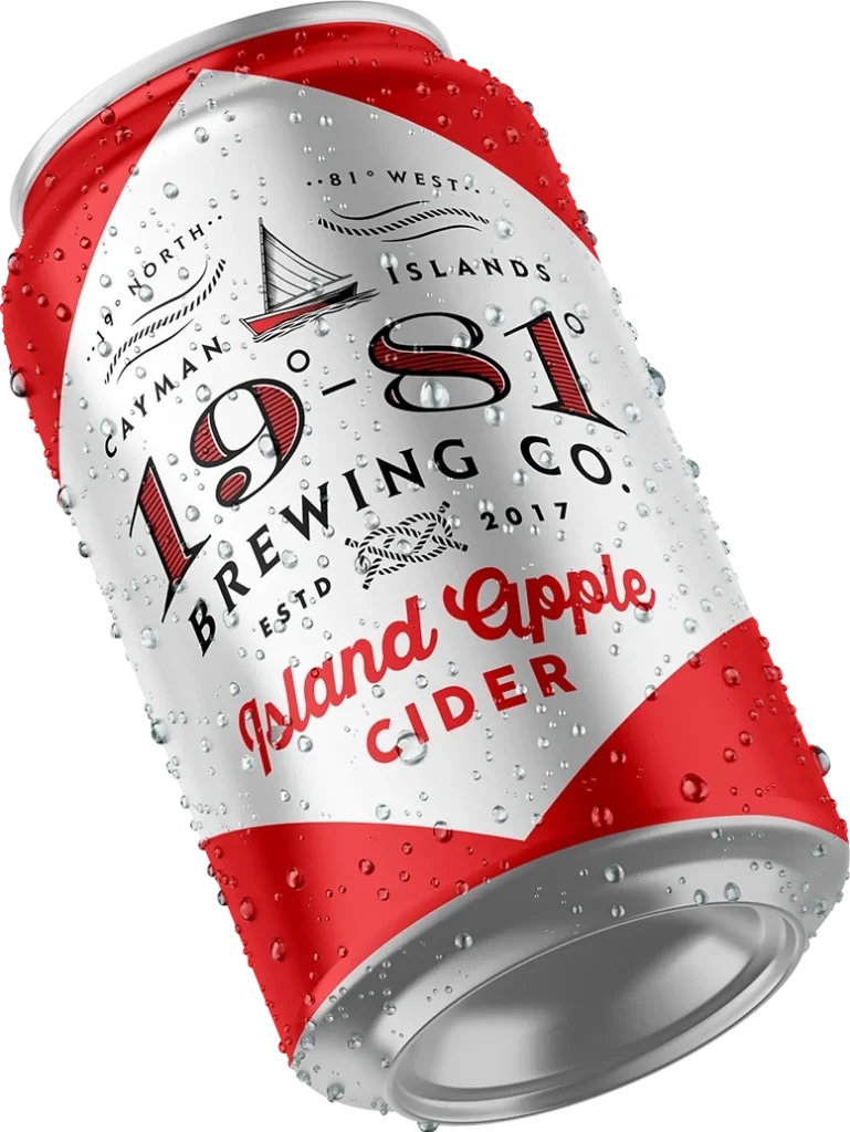1981 Island Apple Cider Can